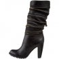 $495 7 FOR ALL MANKIND EGO ZIPPERED LEATHER BOOT 9.5