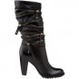 $495 7 FOR ALL MANKIND EGO ZIPPERED LEATHER BOOT 9.5