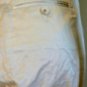 NEW BCBG MAX AZRIA WOVEN COTTON CREAM STRAIGHT PANTS 10
