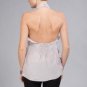 NEW BCBG MAXAZRIA SILK TOP WITH RADIATING RUFFLES S