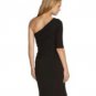 BCBG MAXAZRIA RUCHED ASYMMETRICAL ONE SHOULDER DRESS 4