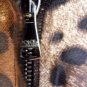 DOLCE & GABBANA BROWN SILK LEOPARD DRESS 40 / M