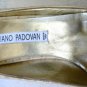 LUCIANO PADOVAN CLASSIC BEIGE CROC LEATHER PUMP SHOE 37