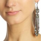 NEW BCBG MAXAZRIA CRYSTAL RHINESTONE TEARDROP EARRING