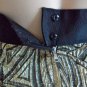 DOLCE & GABBANA SPECIAL PIECE RUNWAY GOLD BLACK LAME SKIRT IT 40/US 4
