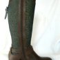 BRAND NEW REPLAY BROWN KNEE HIGH LEATHER BOOTS 5