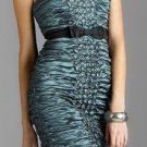 NEW BCBG MAXAZRIA SEA MIST RUCHED STRAPLESS DRESS 2