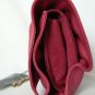 NEW BCBG MAXAZRIA MINI LEATHER FUSCHIA BOW WRISTLET