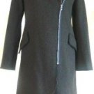 NEW BCBG MAXAZRIA WOOL BLEND DARK GREEN OLIVE COAT 8