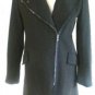 NEW BCBG MAXAZRIA WOOL BLEND DARK GREEN OLIVE COAT 8