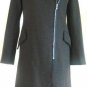 NEW BCBG MAXAZRIA WOOL BLEND DARK GREEN OLIVE COAT 8