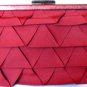 NEW ELEGANT BCBG MAXAZRIA RED CLUTCH