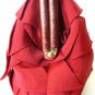 NEW ELEGANT BCBG MAXAZRIA RED CLUTCH
