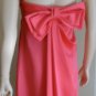 $298 NWT BCBG MAXAZRIA GERANIUM BOW DETAIL MINI DRESS