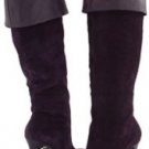 NEW BCBG GENERATION ASHA BLACK CROSTA/TUMBLED LEATHER BOOTS 8