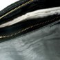 NEW ELEGANT BCBGMAXAZRIA BEADED FOLD-OVER LEATHER CLUTCH