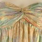 NEW A.B.S. BY ALLEN SCHWARTZ SILK GOLD FLORAL DRESS 10