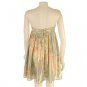 NEW A.B.S. BY ALLEN SCHWARTZ SILK GOLD FLORAL DRESS 10