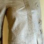 NEW BCBG MAXAZRIA TART LEATHER SNAKE PRINT JACKET TRENCH COAT XXS