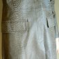 NEW BCBG MAXAZRIA TART LEATHER SNAKE PRINT JACKET TRENCH COAT XXS