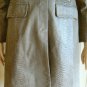 NEW BCBG MAXAZRIA TART LEATHER SNAKE PRINT JACKET TRENCH COAT XXS