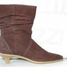 NEW BCBG MAX AZRIA AILSA BROWN CALF SUEDE BOOT SZ 10