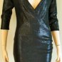 BRAND NEW GORGEOUS SEQUINS GUESS HINA BLACK DRESS M