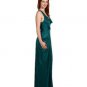 $298 NWT BCBG MAXAZRIA DARK TEAL COWL NECK JEWEL GOWN