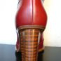 BURGUNDY DOLCE & GABBANA YOOX LEATHER BOOT SZ 9.5