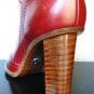 BURGUNDY DOLCE & GABBANA YOOX LEATHER BOOT SZ 9.5