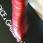 BURGUNDY DOLCE & GABBANA YOOX LEATHER BOOT SZ 9.5