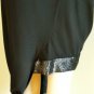 $523 BCBG MAXAZRIA RUNWAY BLACK STRAPLESS PEBBLE CREPE DRESS ASSIMMETRICAL L