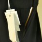 $523 BCBG MAXAZRIA RUNWAY BLACK STRAPLESS PEBBLE CREPE DRESS ASSIMMETRICAL L