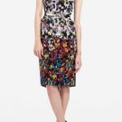 NWT BCBG MAXAZRIA AMALIA SILK SLEEVELESS DRESS WITH PEPLUM SKIRT