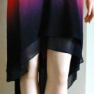 $478 NWT BCBG MAX AZRIA ROUGE OMBRE HALTER COCKTAIL DRESS L
