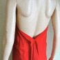 $478 NWT BCBG MAX AZRIA ROUGE OMBRE HALTER COCKTAIL DRESS L