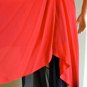 $478 NWT BCBG MAX AZRIA ROUGE OMBRE HALTER COCKTAIL DRESS L