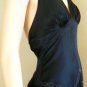 NWT BCBG BLACK HALTER BEADED CHIFFON NIGHT GOWN DRESS 2
