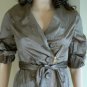 NEW ELEGANT CHIC BCBG MAX AZRIA CASUAL SILK JACKET XXS