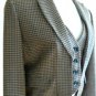 NEW BCBG MAX AZRIA BROWN VEST JACKET BLAZER L