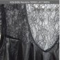 NWT BCBG MAX AZRIA TIRED COCKTAIL LACY BLACK DRESS M