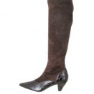 BRAND NEW DONALD J PLINER ESME BROWN STRETCH BOOTS 6.5