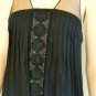 NEW BCBG MAXAZRIA BLACK FULL FORMAL LENGHT SILK DRESS 0
