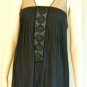 NEW BCBG MAXAZRIA BLACK FULL FORMAL LENGHT SILK DRESS 0