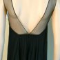 NEW BCBG MAXAZRIA BLACK FULL FORMAL LENGHT SILK DRESS 0