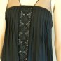 NEW BCBG MAXAZRIA BLACK FULL FORMAL LENGHT SILK DRESS 0