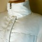 NWT BCBG MAXAZRIA OFF WHITE WINTER QUILTED DOWN COAT SIZE M