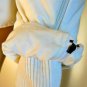 NWT BCBG MAXAZRIA OFF WHITE WINTER QUILTED DOWN COAT SIZE M