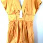NWT BCBG MAXAZRIA RUNWAY GOLDEN YELLOW MINI DRESS 8