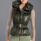 NWT BCBG MAXAZRIA OLIE QUILTED DOWN NYLON VEST JACKET
